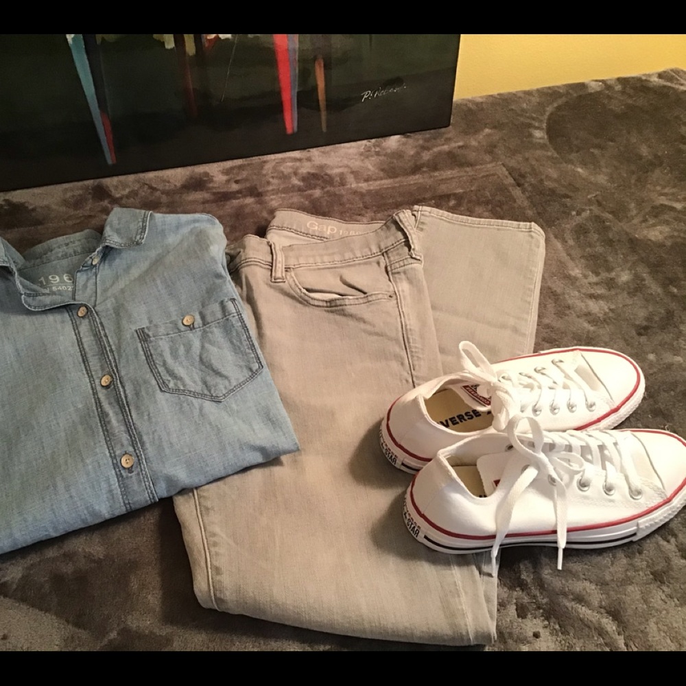 Gap 1969 Girlfriend Jeans